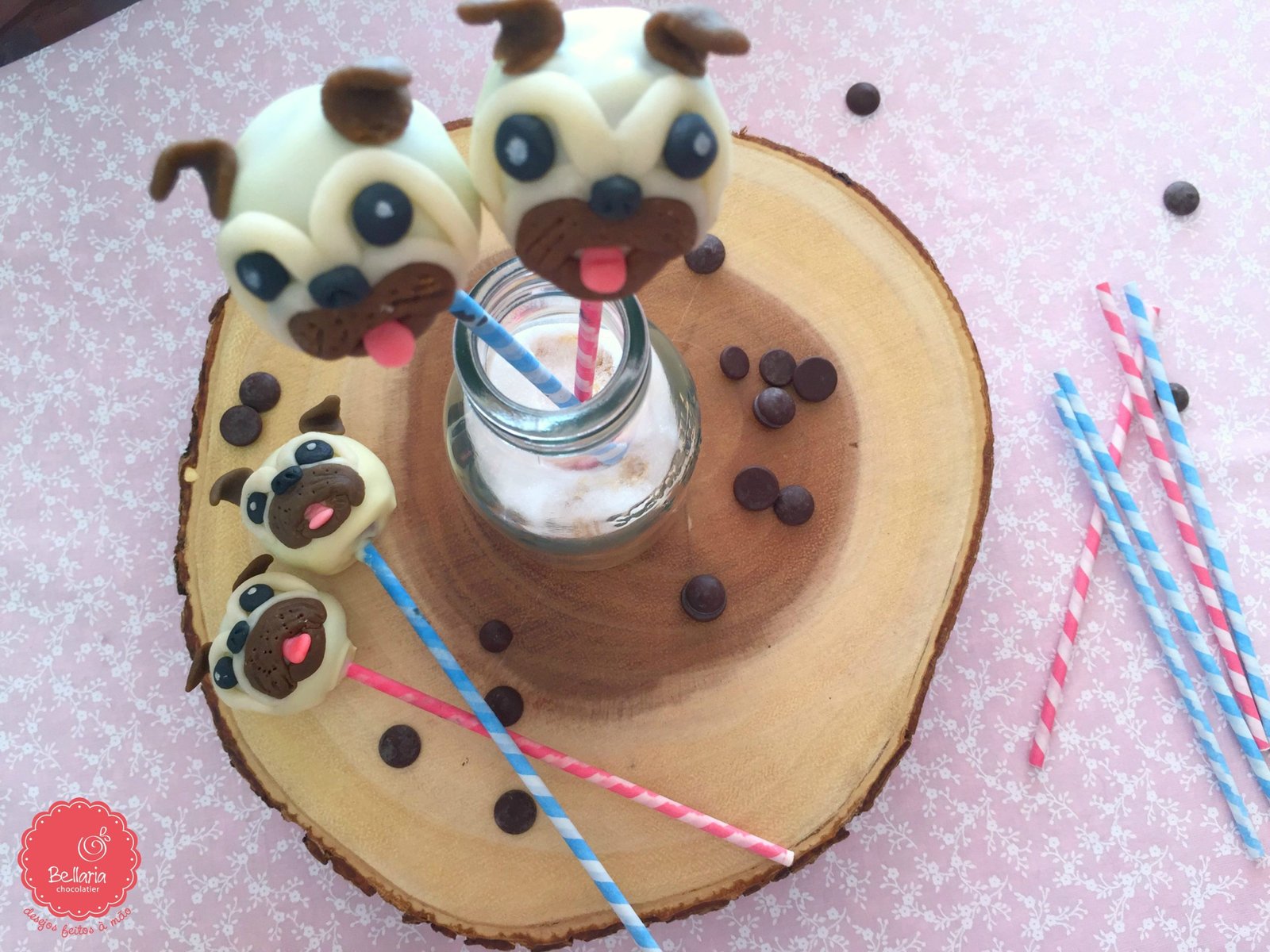 Cake Pop - Bolo no Palito ♡ 1 Cake Pop – Bolo no Palito ♡