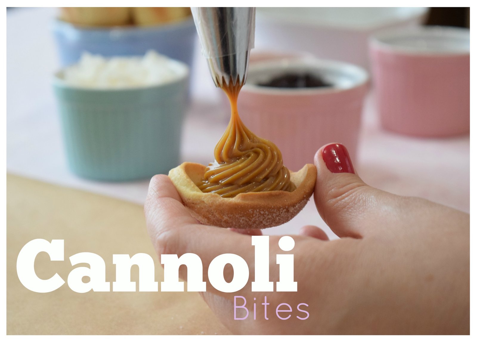 Cannoli Bites – assados ou fritos